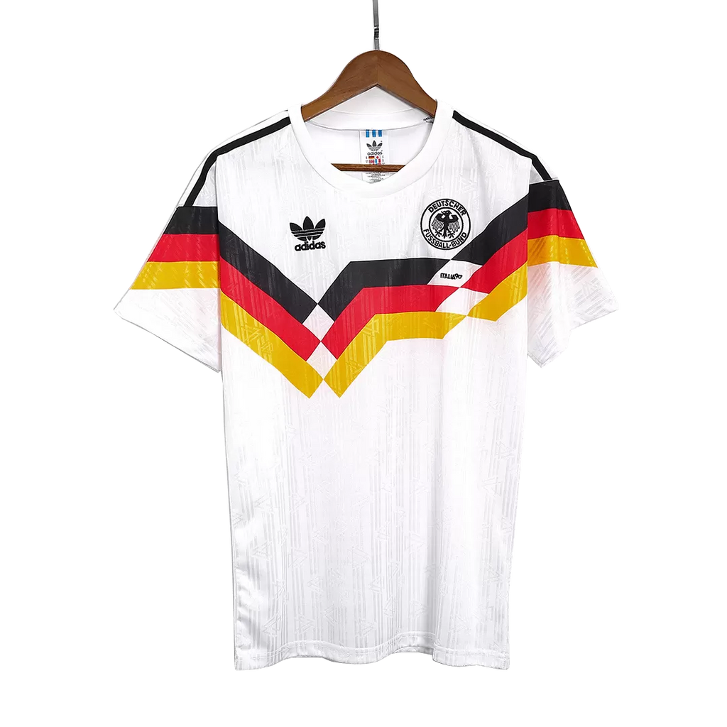 1990 Germany Home Jersey - Retro ( Original Quality )