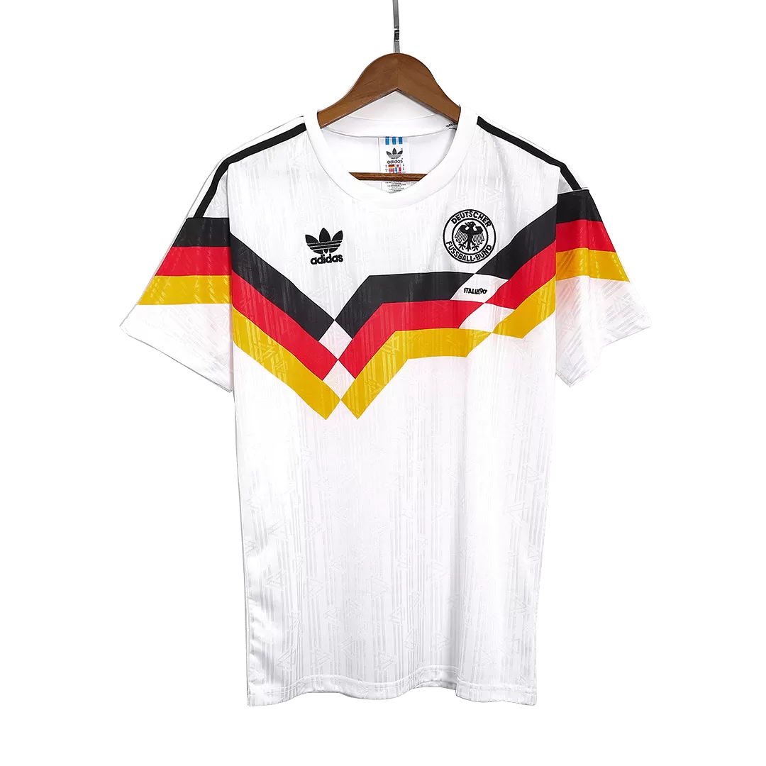 1990 Germany Home Jersey - Retro ( Original Quality )
