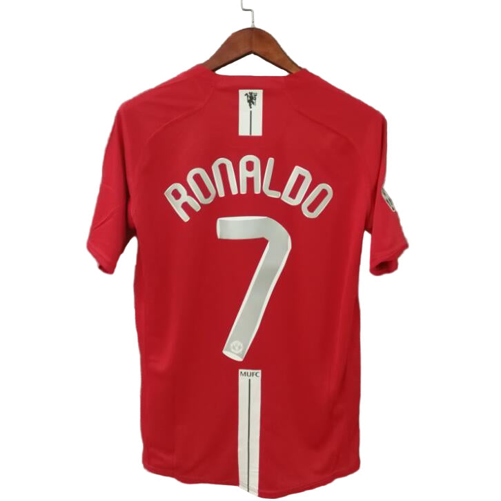 Ronaldo 7- 2007/08 Manchester United Home Jersey