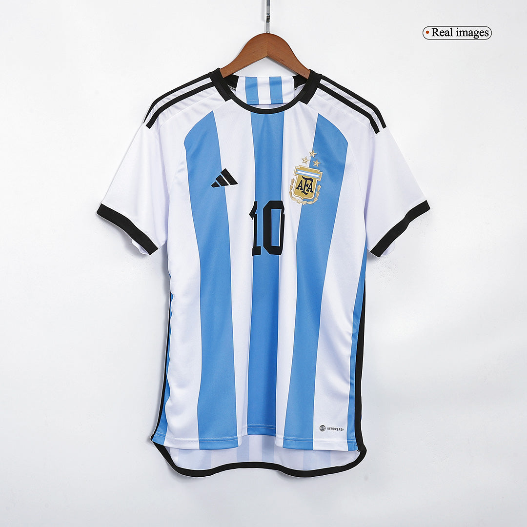 MESSI 10 - Argentina Home 3 Star World Cup 2022 - Master Quality