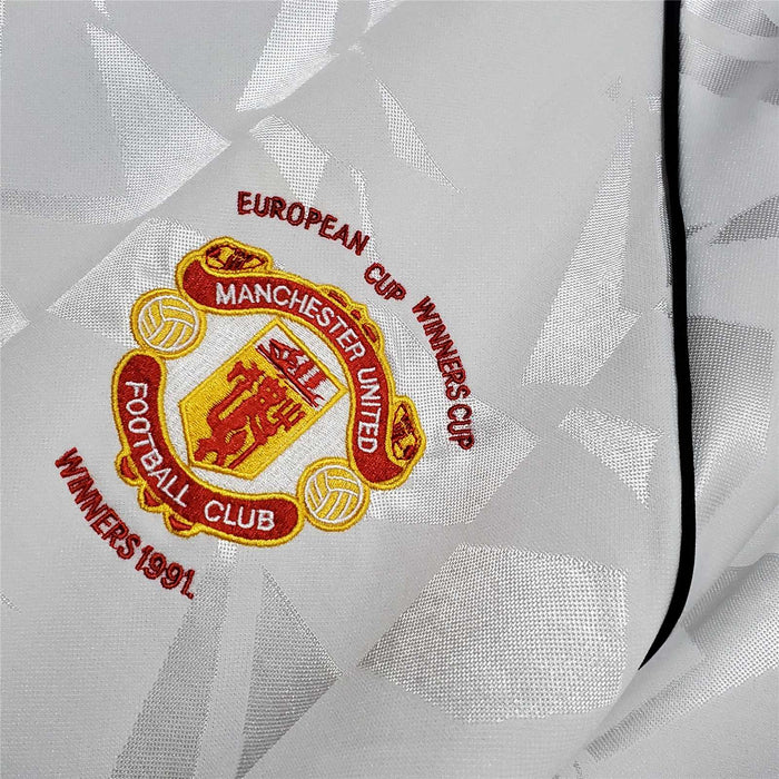 1990 Manchester United Away Jersey - Retro