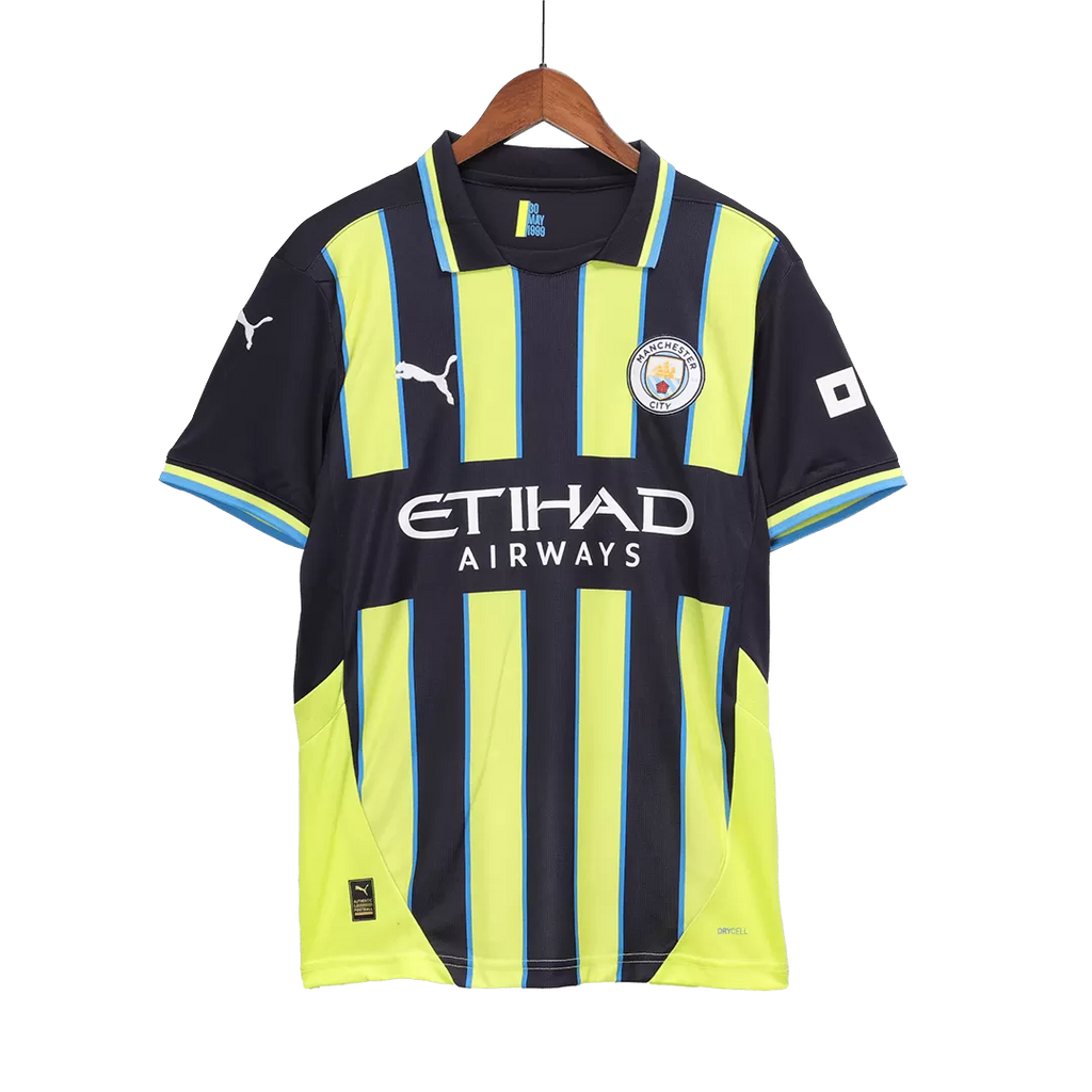 Manchester City Away Set 2024/25 - (Jersey+Shorts)