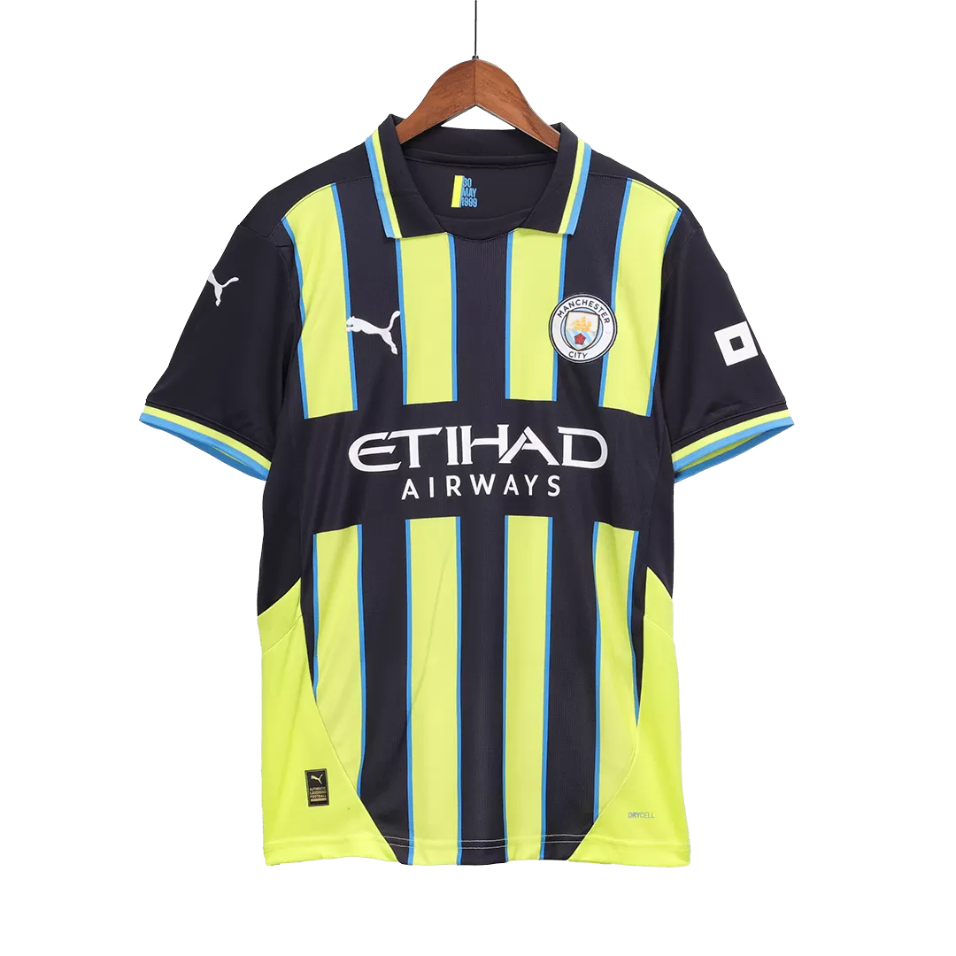 Manchester City Away Set 2024/25 - (Jersey+Shorts)