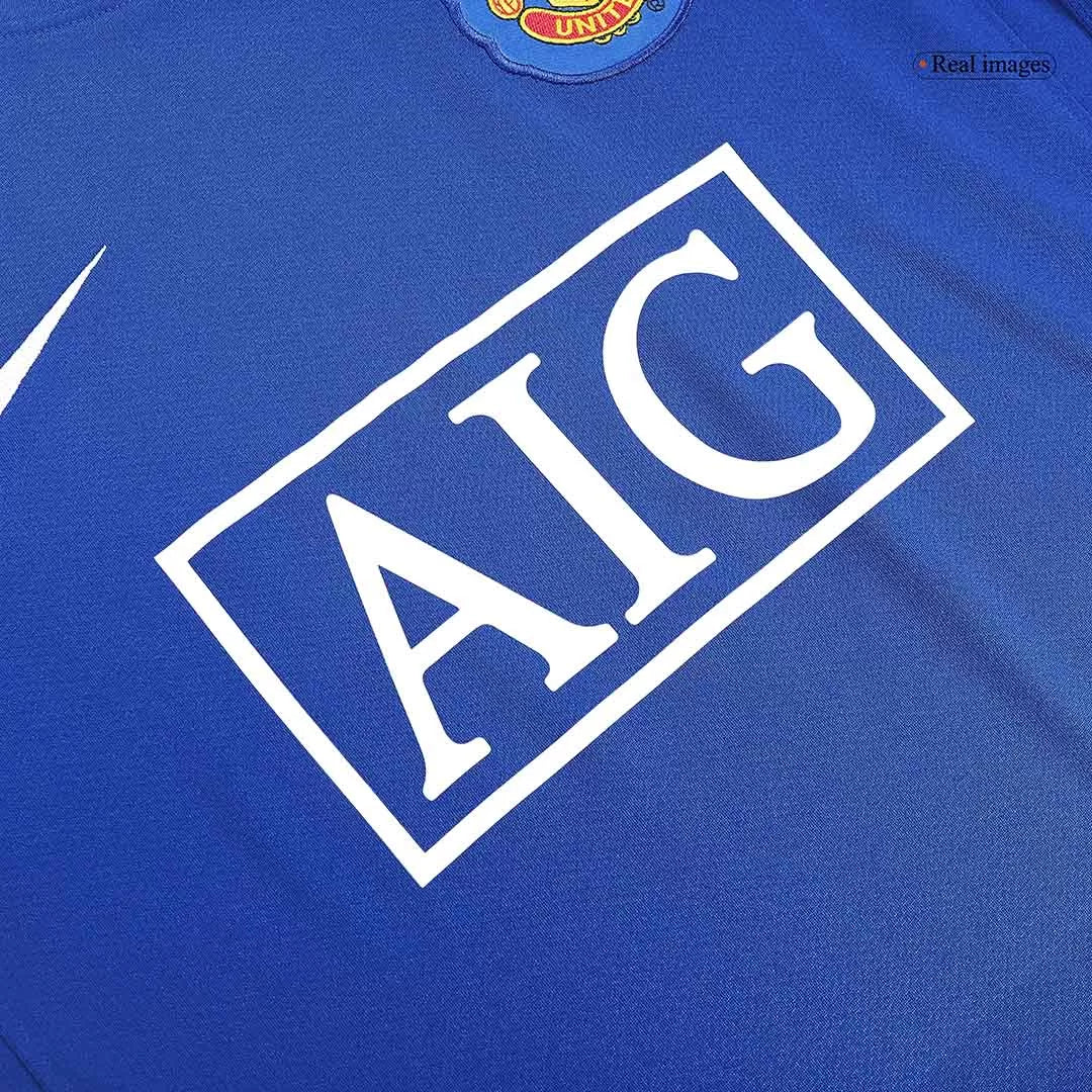 2008/09 Manchester United Third Blue - Retro Jersey