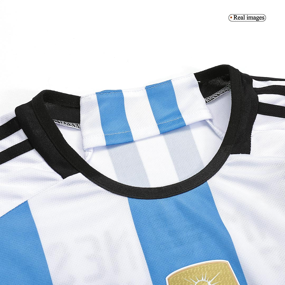 Argentina Home 3 Star World Cup 2022 - Master Quality