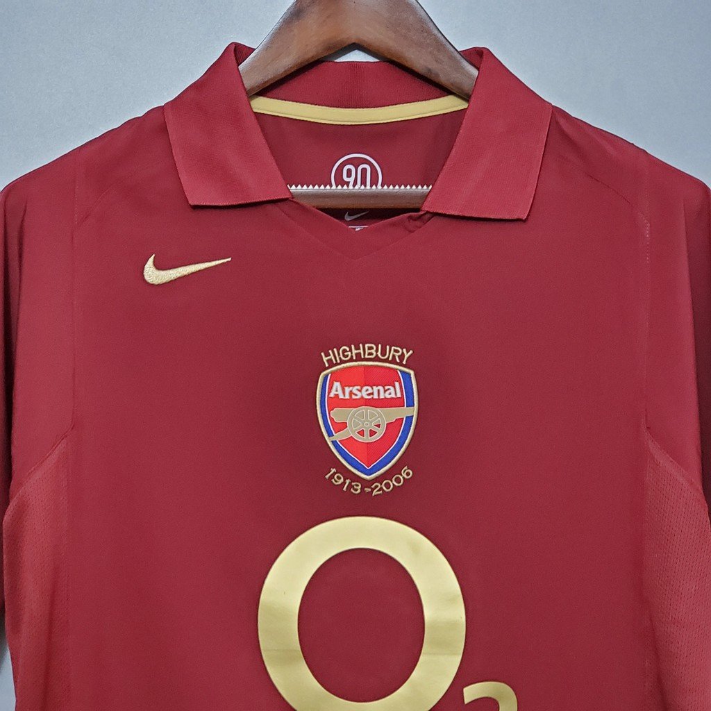 2005/06 Gunners Home Jersey - Retro