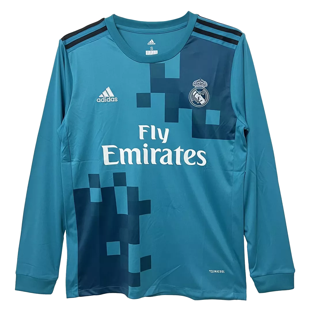 2017/18 Merengues Third Fullsleeves Jersey - Retro