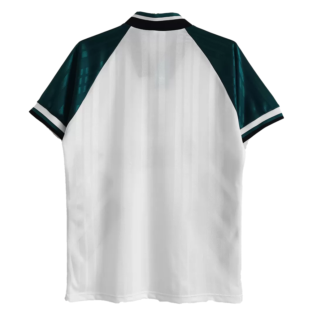 1993/95 Liverpool Away Jersey (White/Green) - Retro
