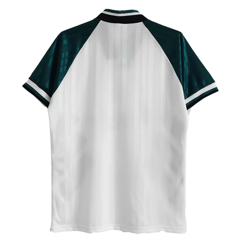 1993/95 Liverpool Away Jersey (White/Green) - Retro