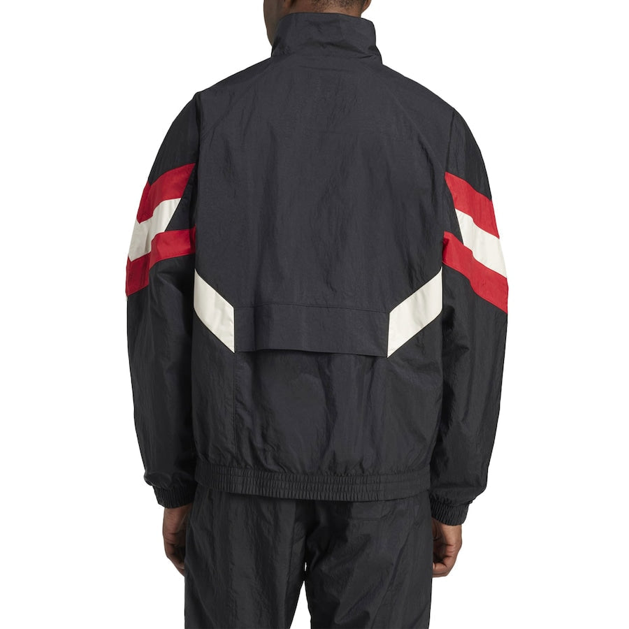Manchester United Black Windbreaker Jacket 2025/26