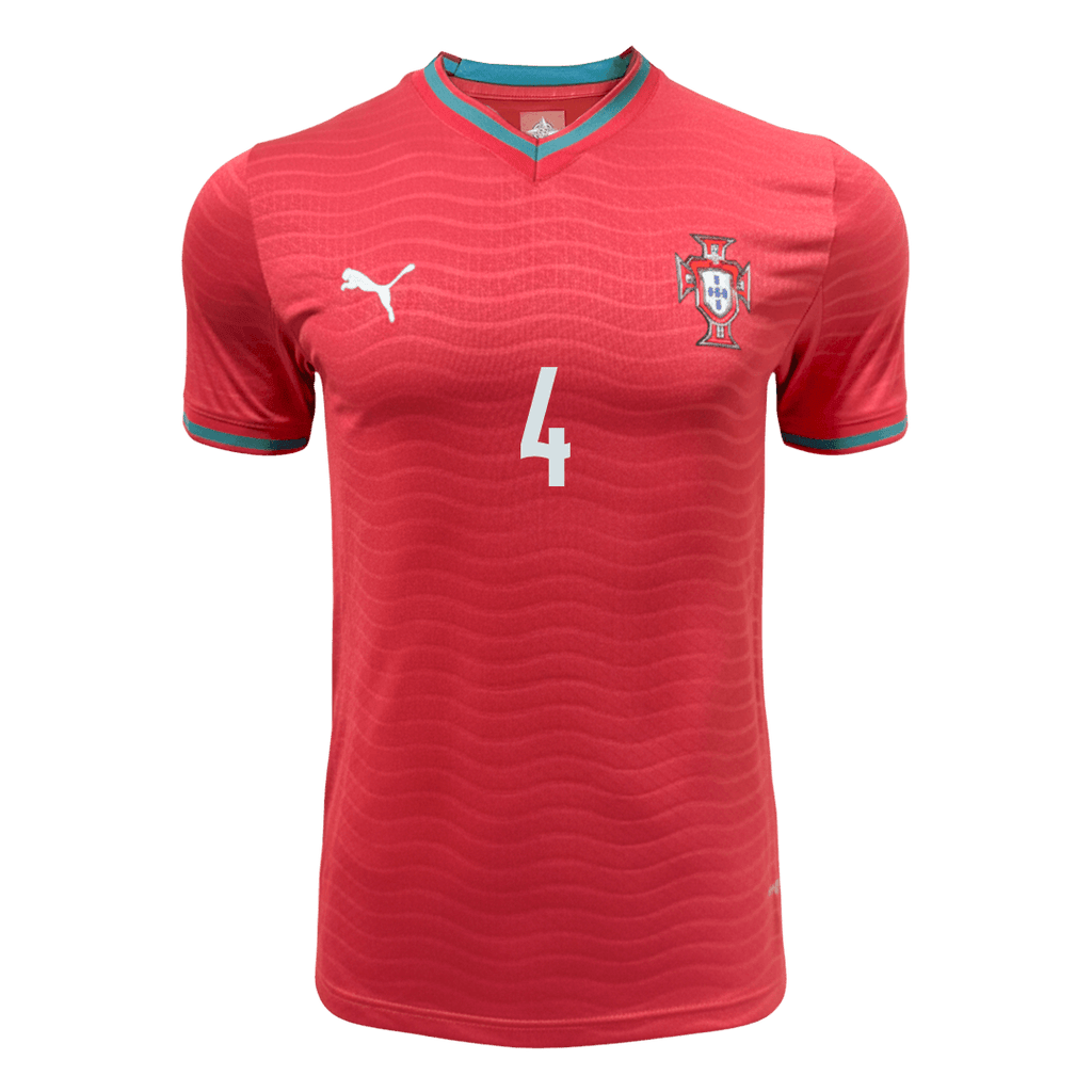 Ruben Diaz 4 - Portugal Home World Cup 2026 - Player Version ( Authentic )