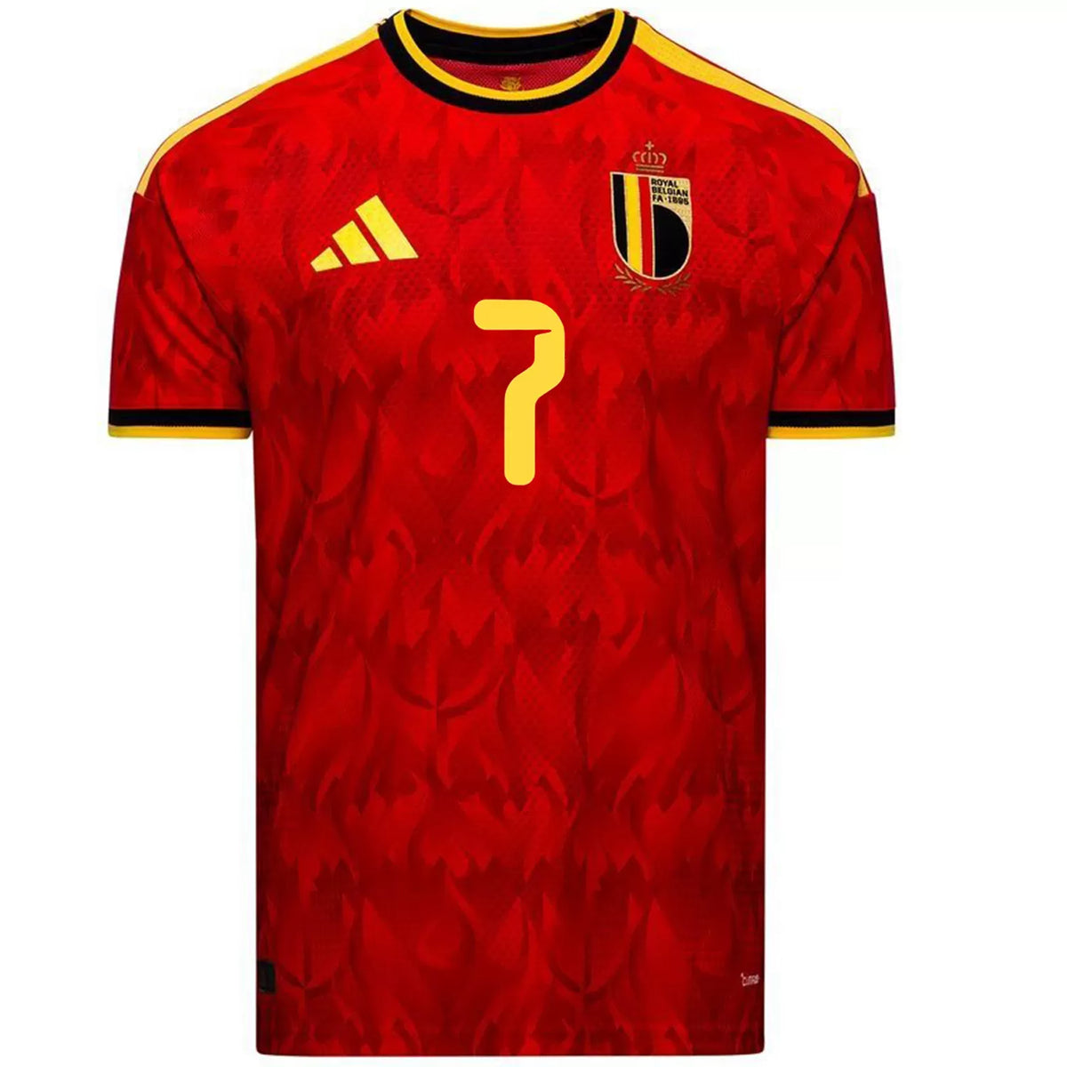 De Bruyne 7 - Belgium Home World Cup 2026 - Player Version (Authentic)