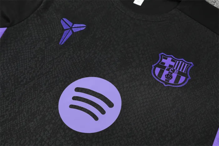 FCB x Kobe Bryant "Mamba" Pre Match Black Fullsleeves 2025/26 - Master Quality