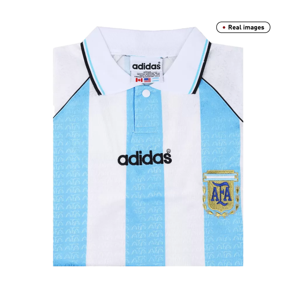 1996/97 Argentina Home Retro Jersey - Authentic