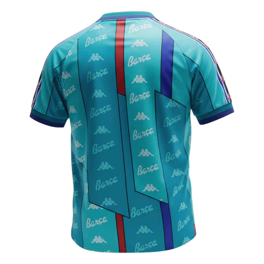1995/97 FCB Away Light Blue - Retro Jersey