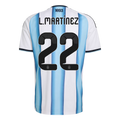 L. Martinez 22 - Argentina Home World Cup 2026 - Master Quality