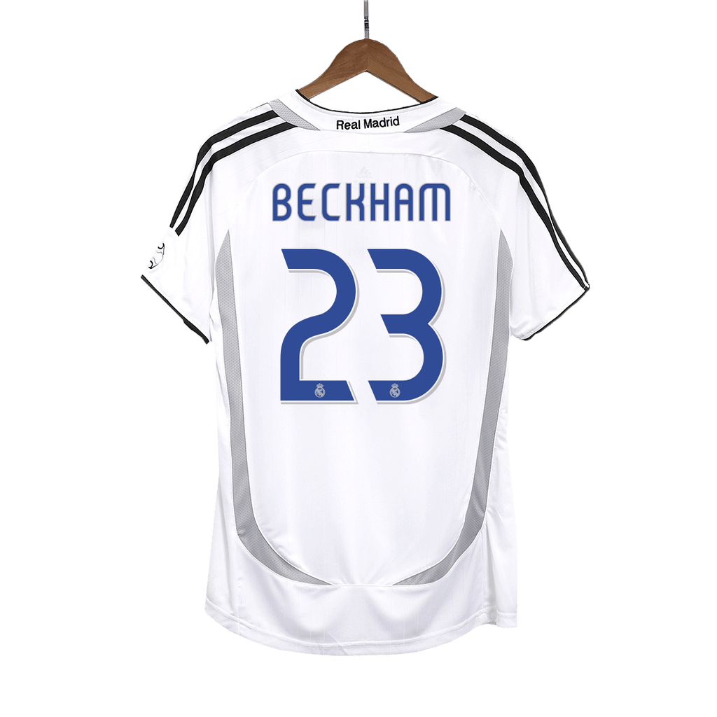 Beckham 23 - 2006/07 Merengues Home Jersey - Retro