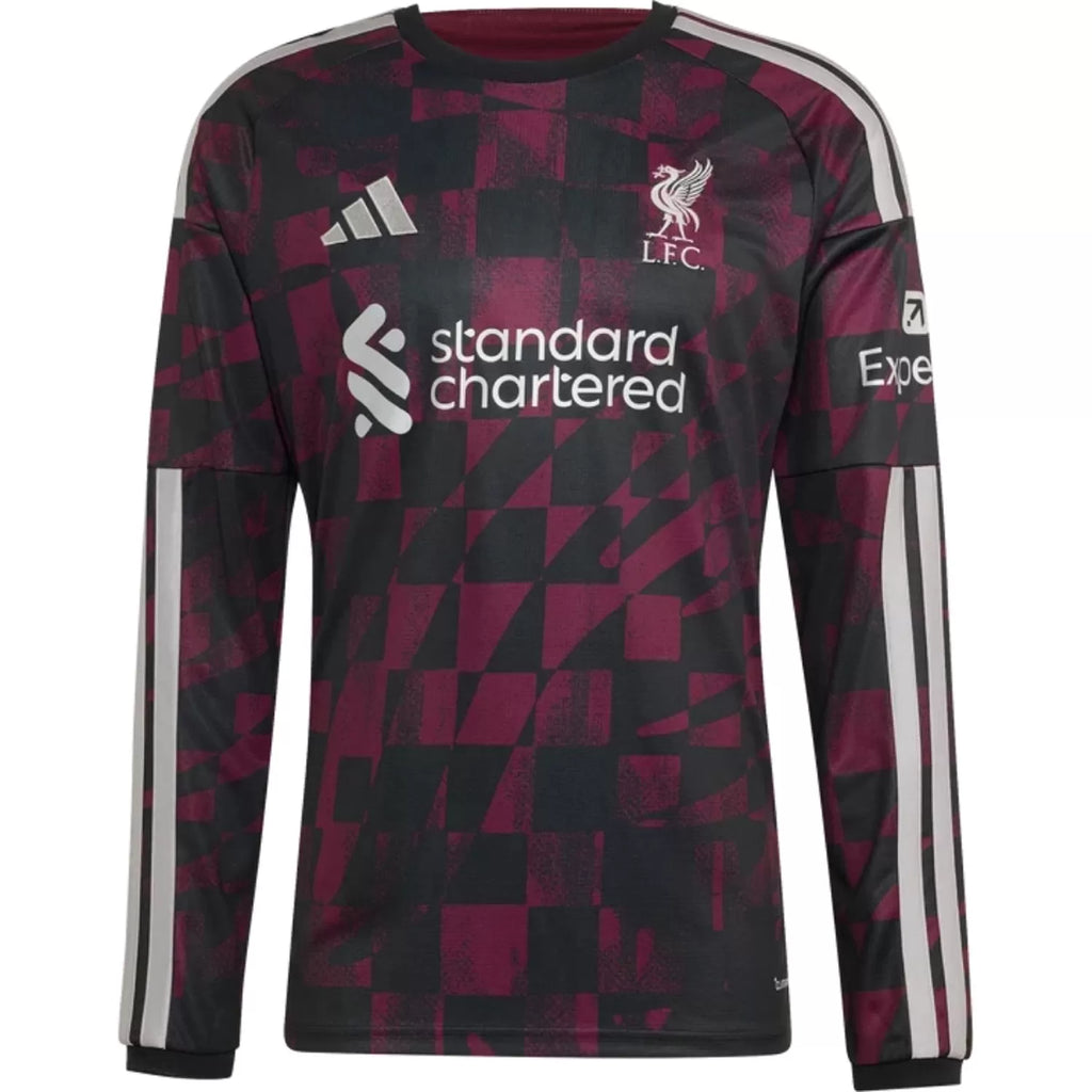Liverpool Third Fullsleeves Black/Pink 2026/27 - Master Quality
