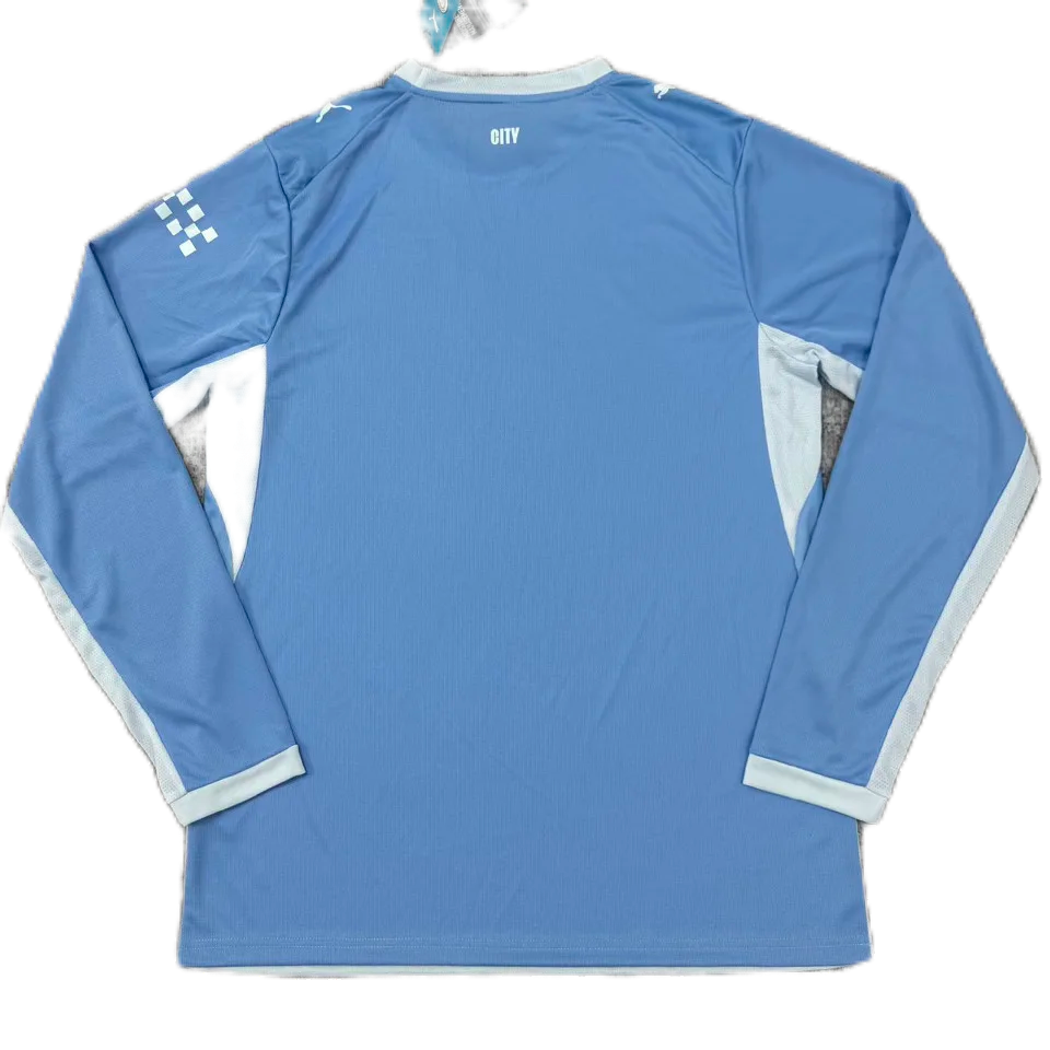 Manchester City Home Fullsleeves Blue 2026/27 - Master Quality