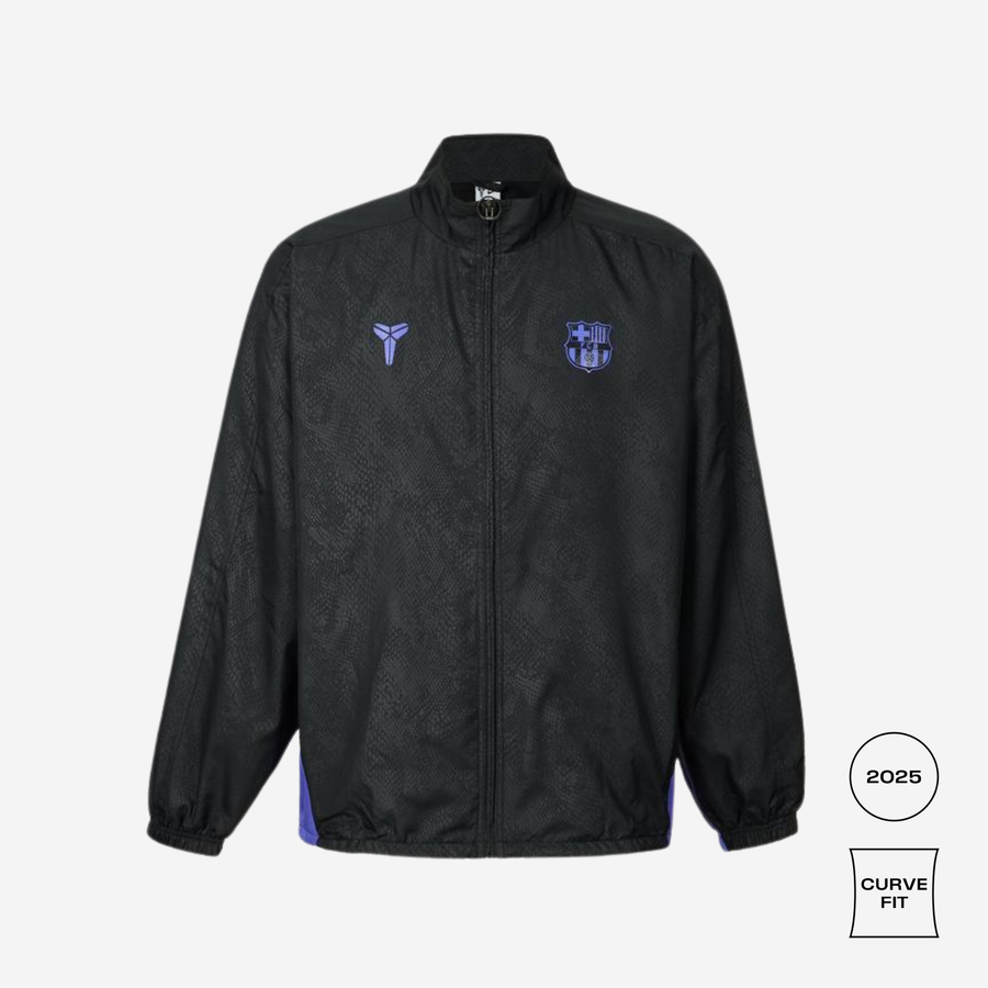 FCB x Kobe Black Windbreaker Jacket 2025/26