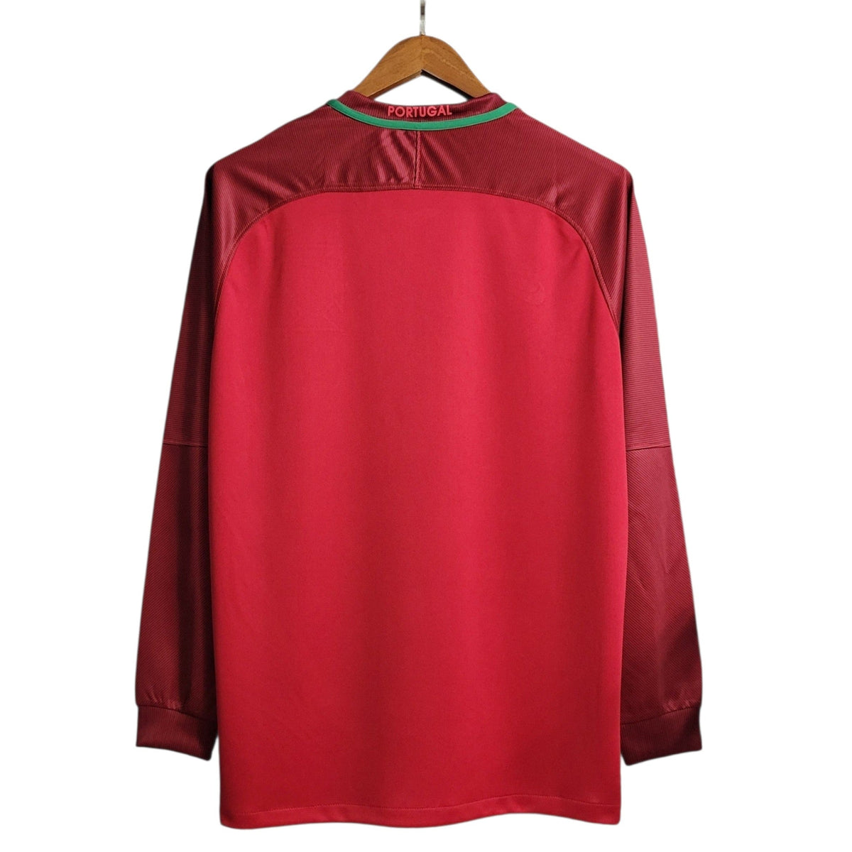 2016 Portugal Home Fullsleeves Jersey - Retro