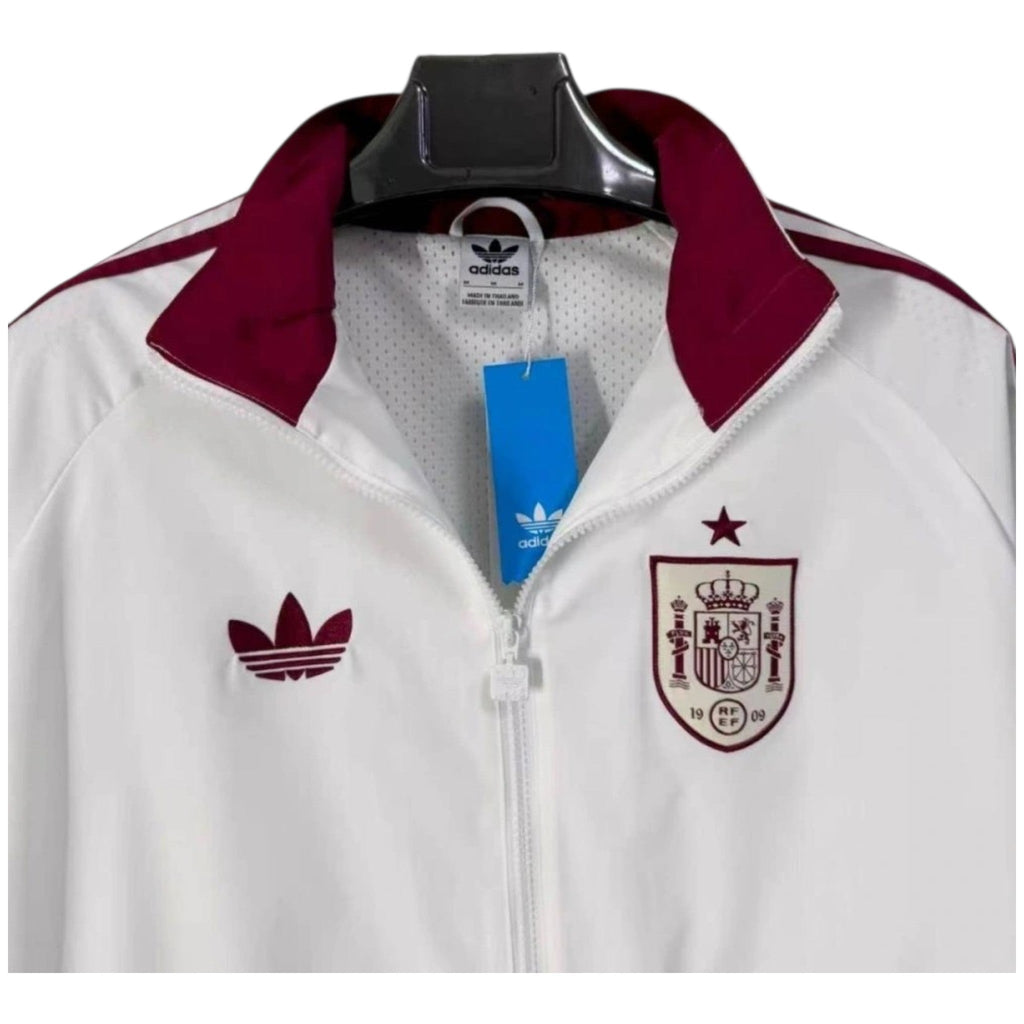 Spain White Windbreaker Jacket 2026 (Superior Quality)