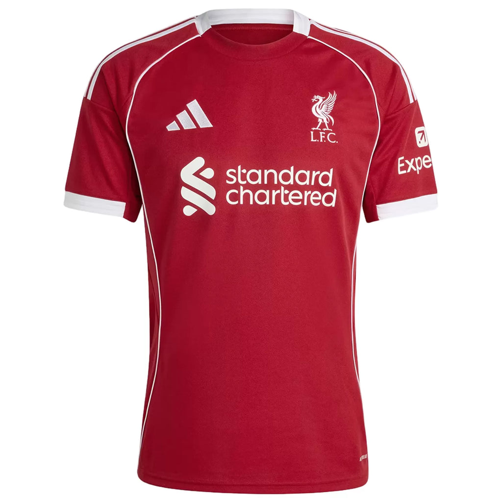 Liverpool Home Set 2025/26 - (Jersey + Shorts)
