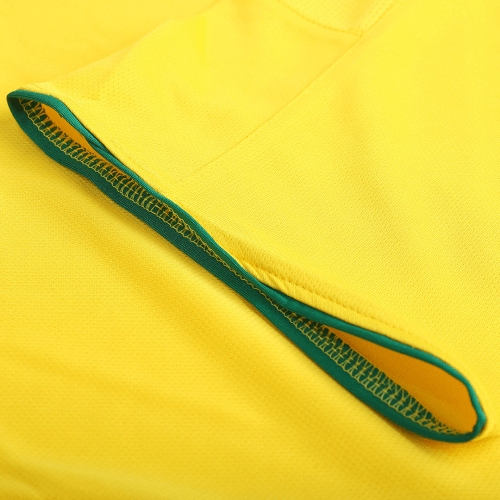 Ronaldinho 10 - 2004 Brazil Home Yellow Jersey - Retro ( Original Quality )