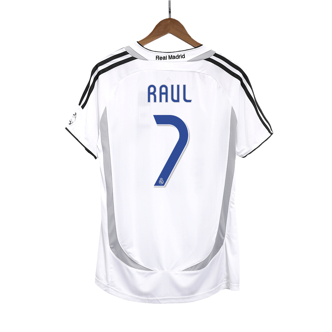 Raul 7 - 2006/07 Real Madrid Home Jersey - Retro