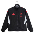 Liverpool Black Windbreaker Jacket 2025/26