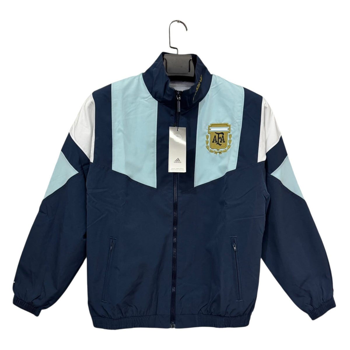 Argentina Navy Blue EQT Windbreaker Jacket 2026/27 (Superior Quality)