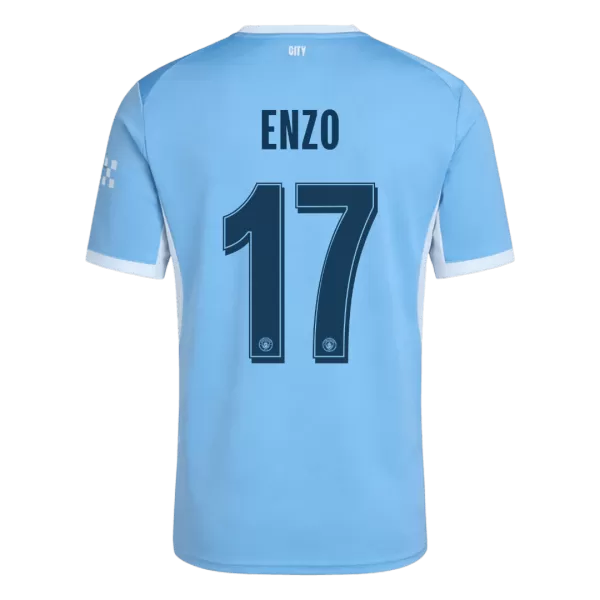Enzo 17 - Manchester City Home 2026/27 - Master Quality (UCL Font)