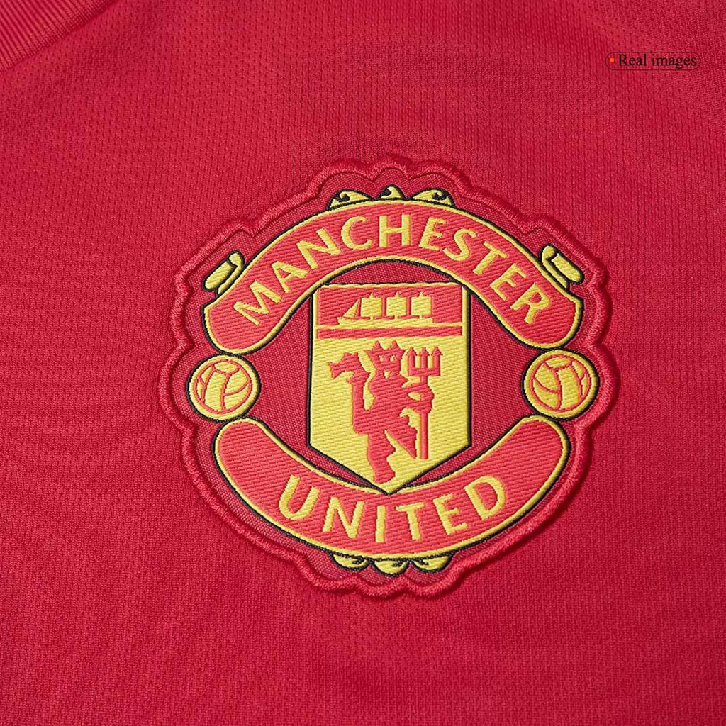 Manchester United Home Kit 2025/26 - (Jersey+Shorts)