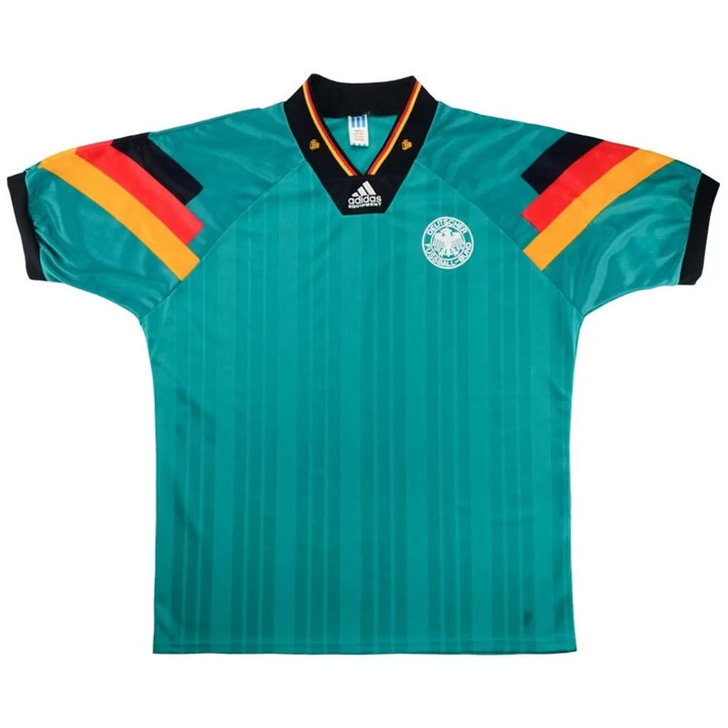 1992 Germany Away Green Jersey - Retro ( Original Quality )