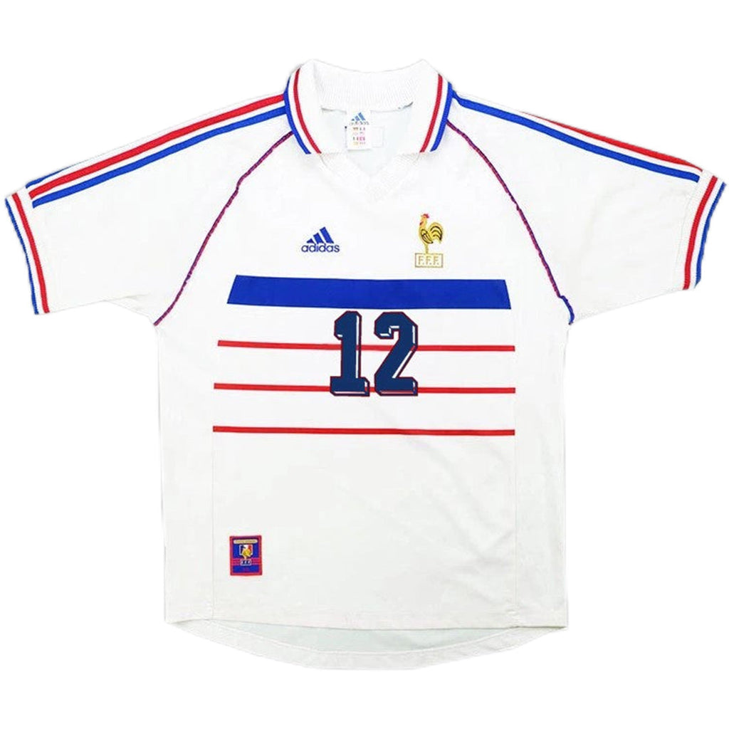Henry 12 - 1998 France Away Jersey - Retro