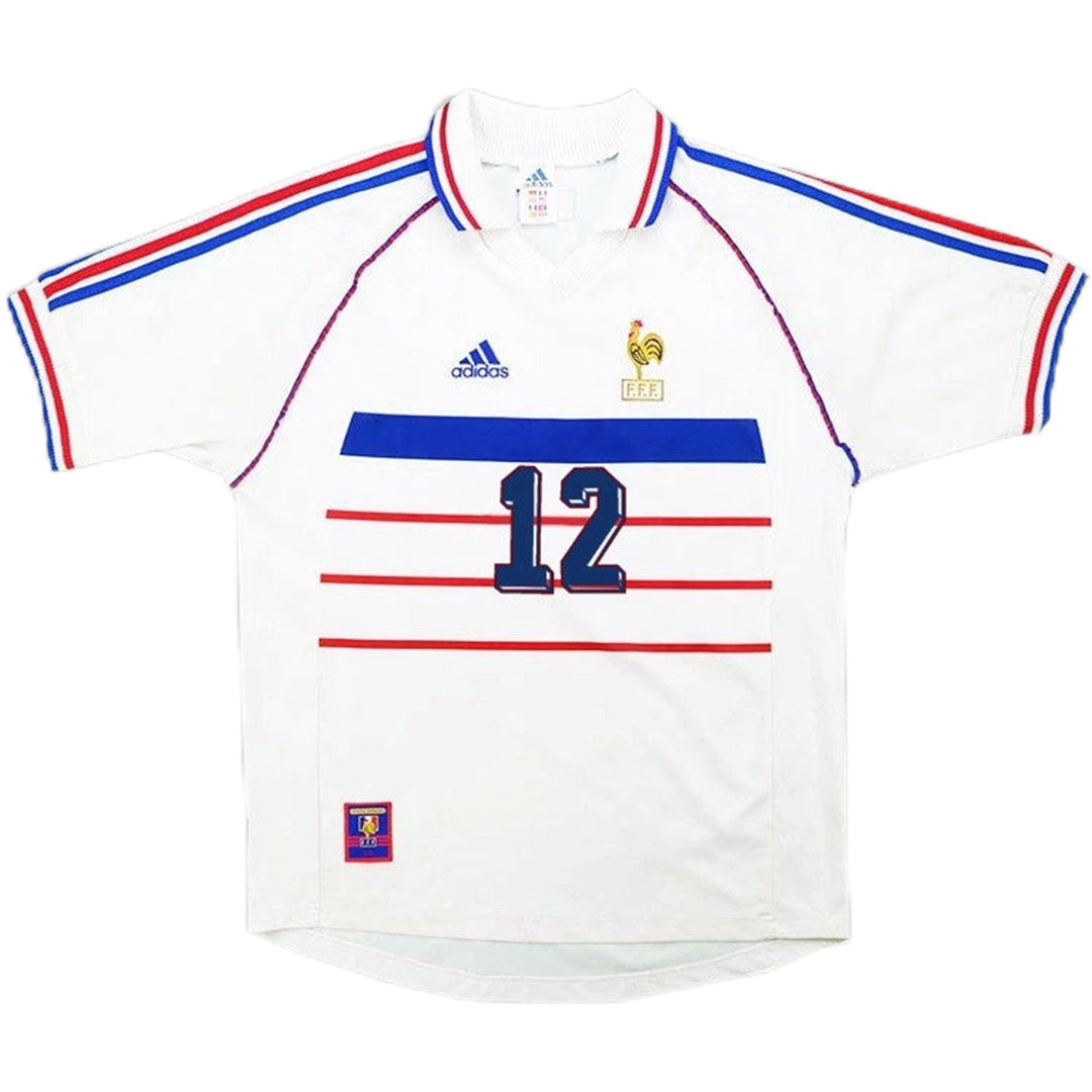 Henry 12 - 1998 France Away Jersey - Retro