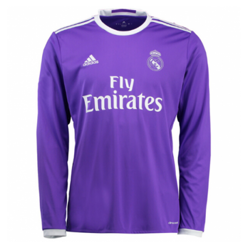 Ronaldo 7 - 2016/17 Merengues Away Fullsleeves Jersey - Retro