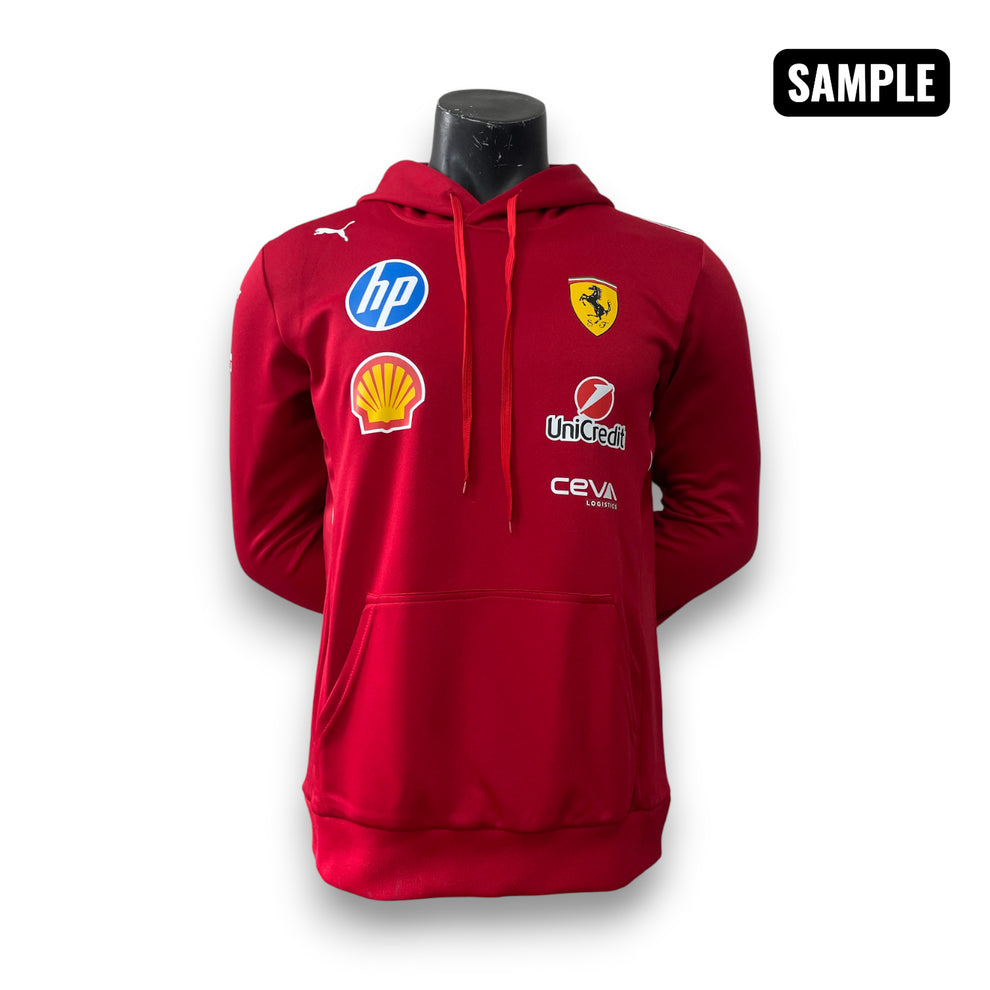 Scuderia Ferrari F1 Red 2025 Hoodie (Superior Quality)