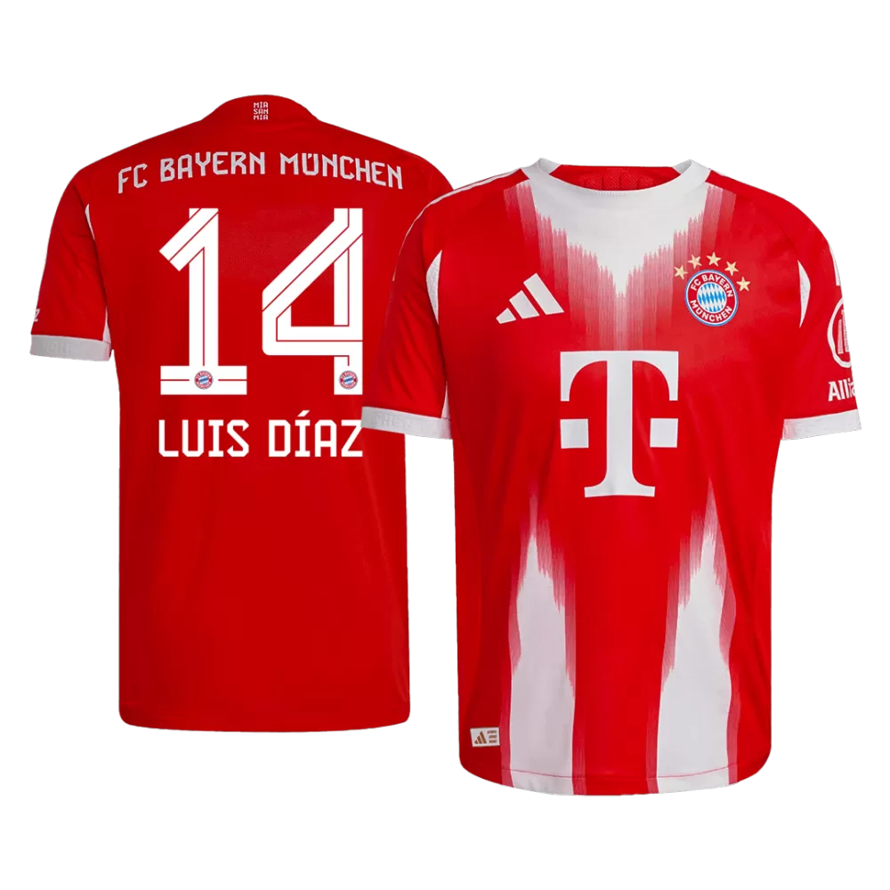 Diaz 14 - Bayern Munich Home 2025/26 - Player Version Quality
