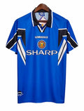 1996/97 Manchester United Third Blue Jersey - Retro