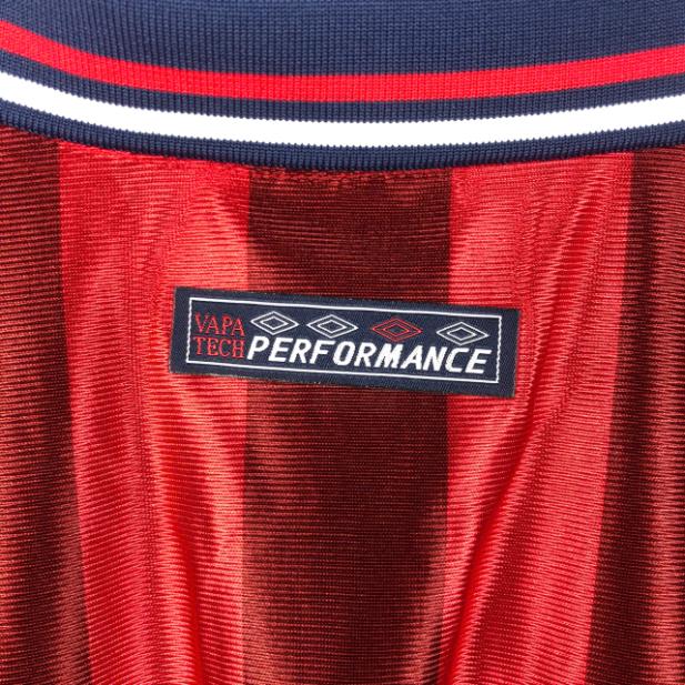 1997/99 England Away Fullsleeves Jersey - Retro (Original Quality)