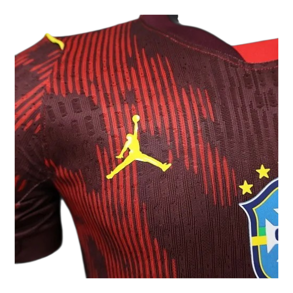 Brazil Red Goalkeeper Red World Cup 2026 - Player Version (Authentic)