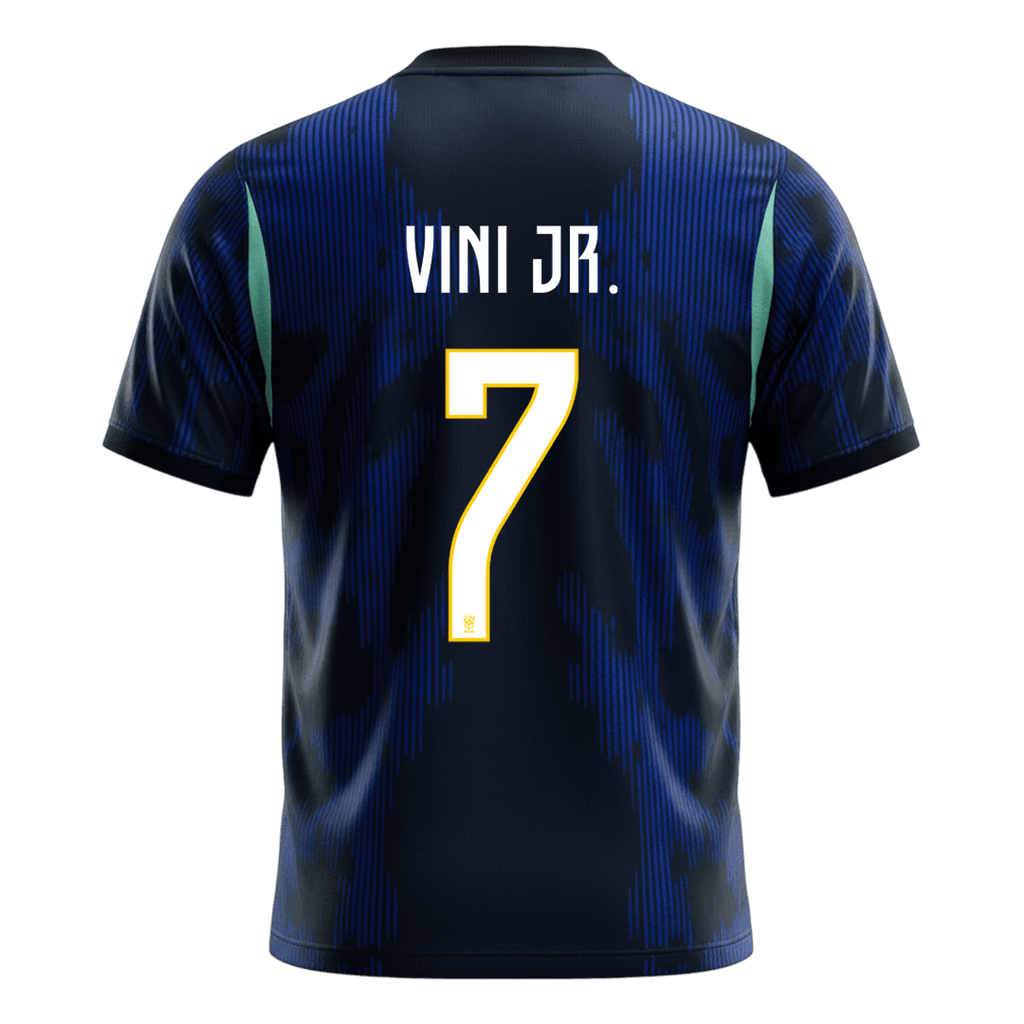 Vini Jr. 7 - Brazil Away Blue World Cup 2026 - Master Quality
