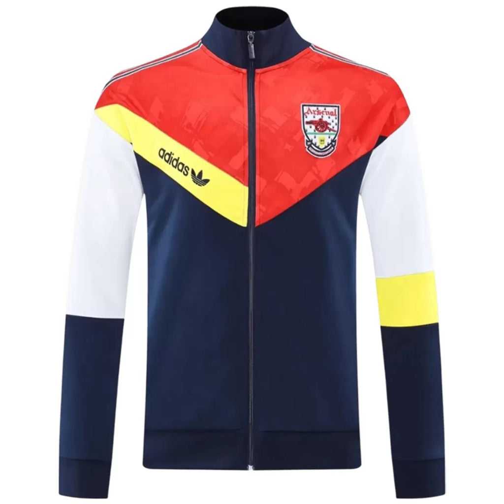 Gunners Navy Blue And Red Anthem Jacket - 2025/26