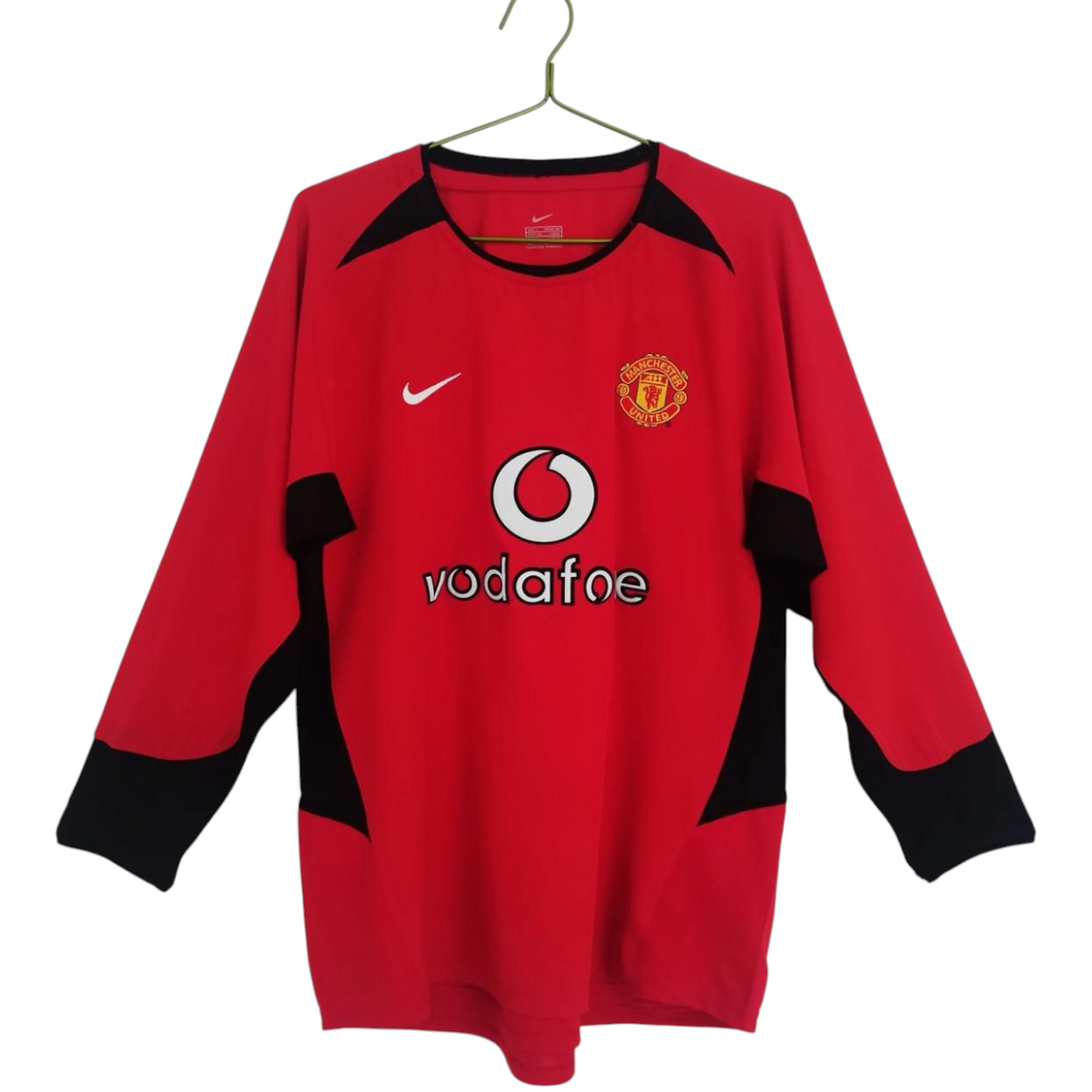 2002-04 Manchester United Home Fullsleeves Jersey - Retro