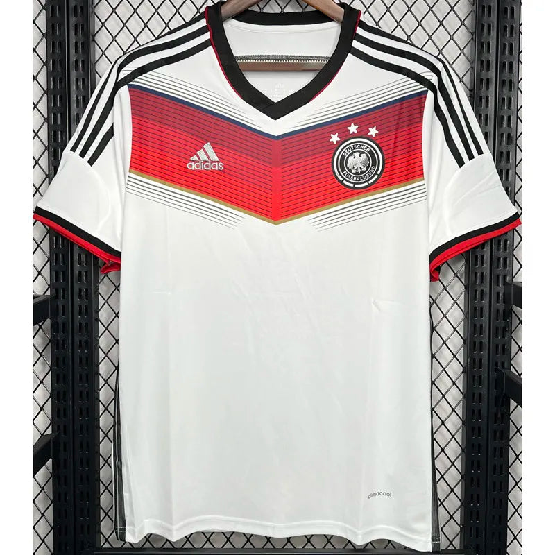 2014 Germany Home White Jersey - Retro ( Original Quality )
