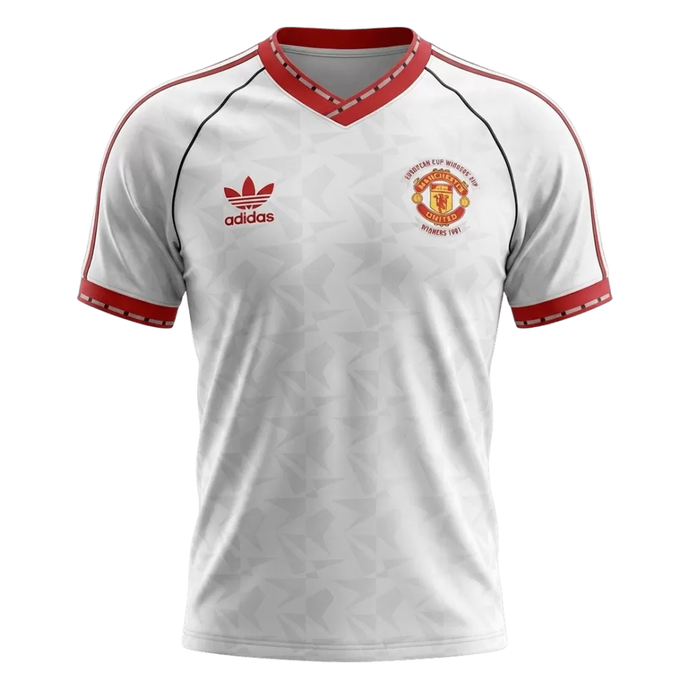 1991 Manchester United Away Jersey - Retro