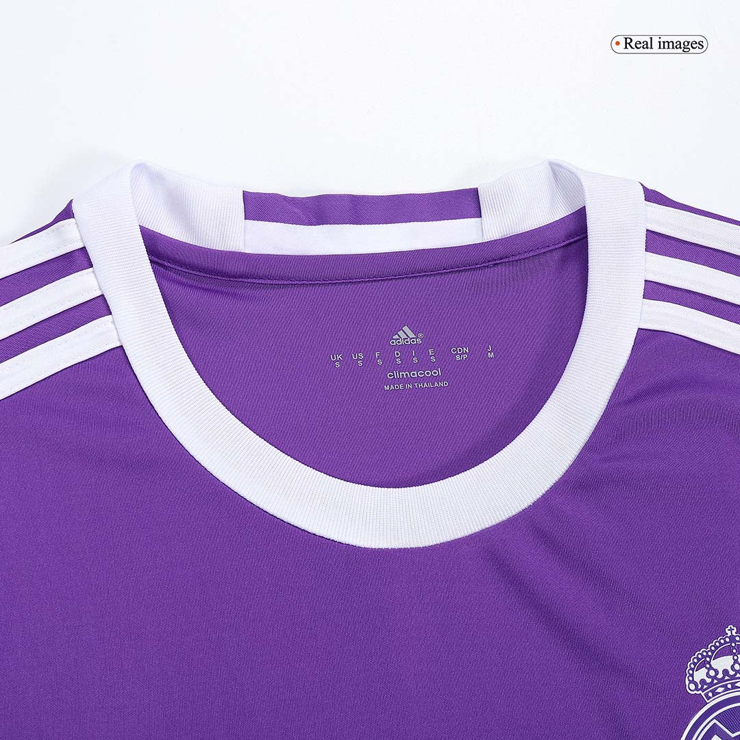 Ronaldo 7 - 2016/17 Merengues Away Fullsleeves Jersey - Retro
