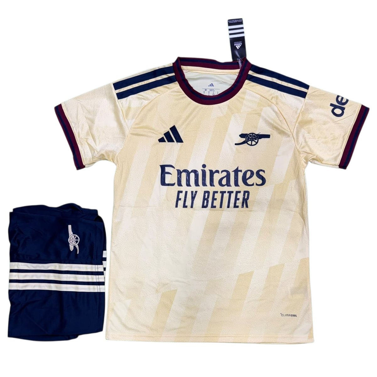 Gunners Third Yellow Kit 2026/27 - (Jersey+Shorts)