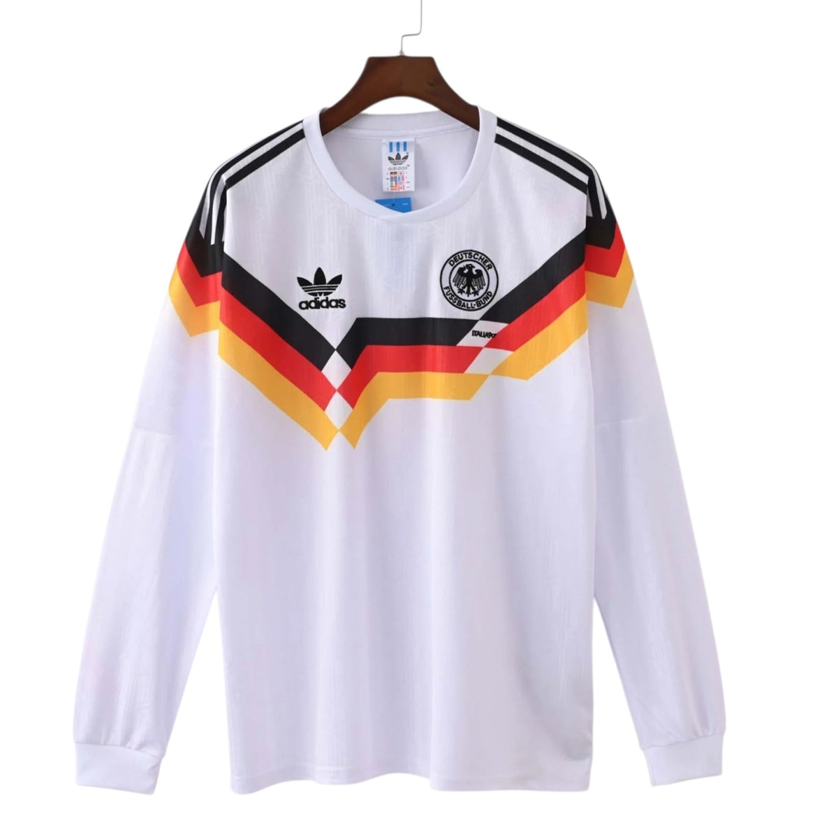 1990 Germany Home Fullsleeves Jersey - Retro (Original Quality)